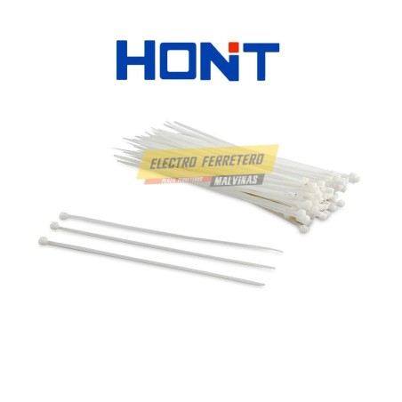 Cintillo De Sujeción De Nylon [66] De 150 X 3.6Mm Blanco