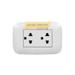 Tomacorriente Universal Doble + L/T Sencia Bticino