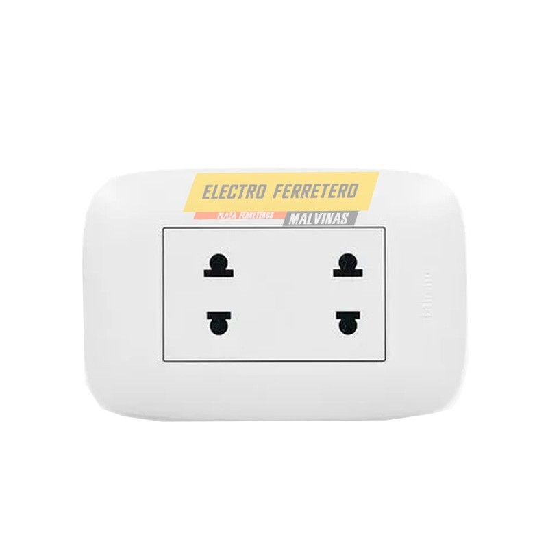 Tomacorriente Universal 2 Sencia Bticino