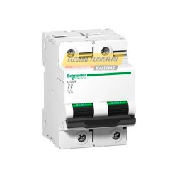 SCHNEIDER-ELECTRIC INTERRUPTOR TERMOMAGNETICO ACTI 9 IC120N 2 X 100 AM