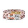 Cable THW-90+ 14AWG, 750V aislamiento PVC azul, clase 2