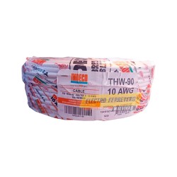 Cable THW-90+ 14AWG, 750V aislamiento PVC azul, clase 2