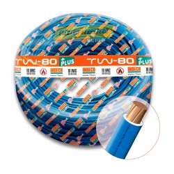 Cable TW-80 +plus 450/750 V 10 AWG Resistente a la humedad, químicos