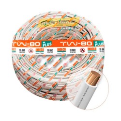 Cable TW-80 +plus 450/750 V 10 AWG Resistente a la humedad, químicos
