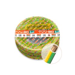 Cable TW-80 +plus 450/750 V 12 AWG Resistente a la humedad, químicos y