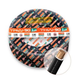 Cable TW-80 +plus 450/750 V 14 AWG Resistente a la humedad, químicos